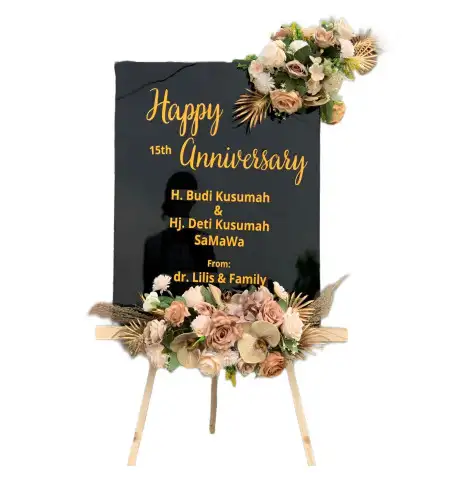 Papan Bunga Akrilik ciawigebang