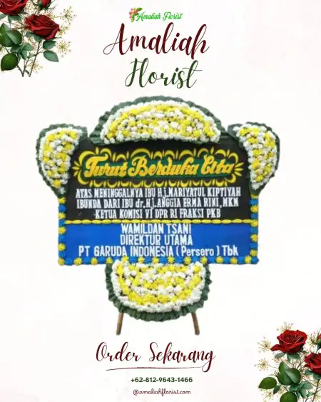 Papan Bunga Duka ciawigebang